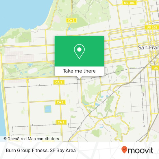 Burn Group Fitness map