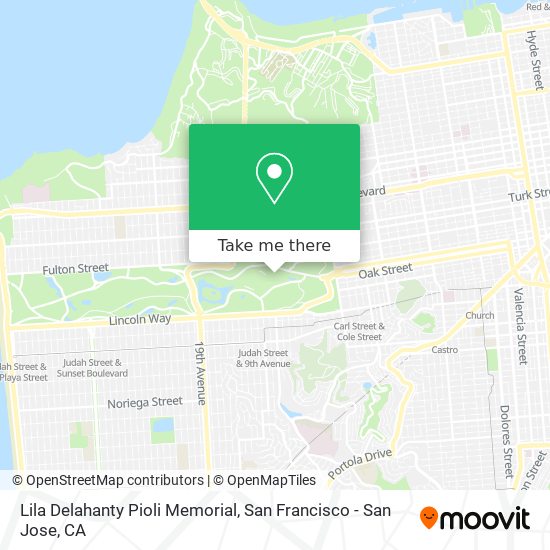 Mapa de Lila Delahanty Pioli Memorial