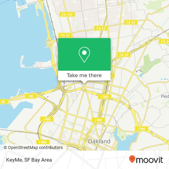 KeyMe map