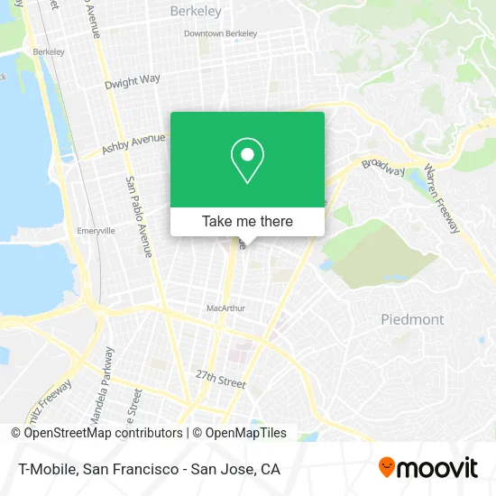 Mapa de T-Mobile