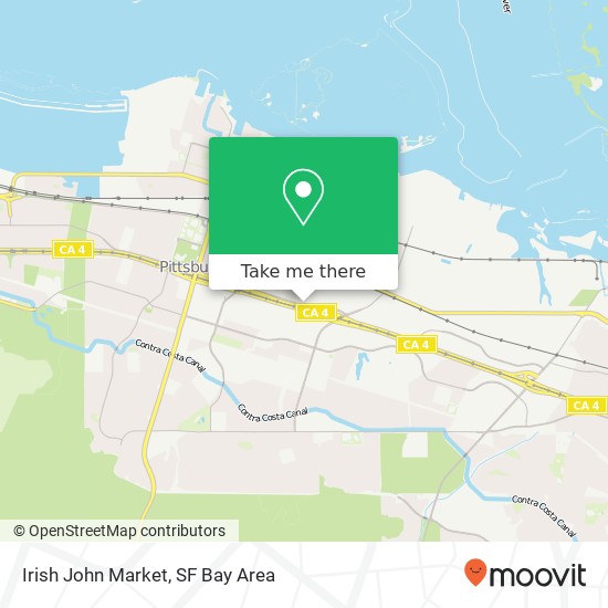 Irish John Market map