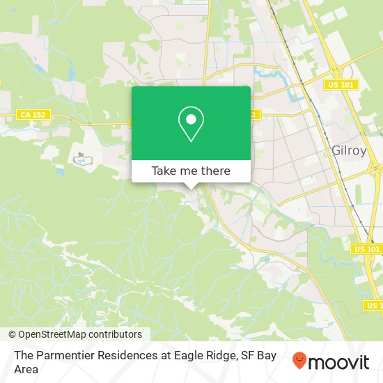 The Parmentier Residences at Eagle Ridge map