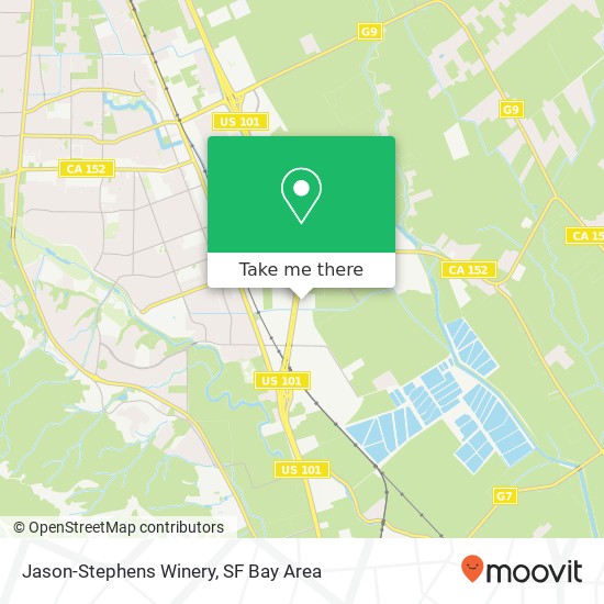 Jason-Stephens Winery map