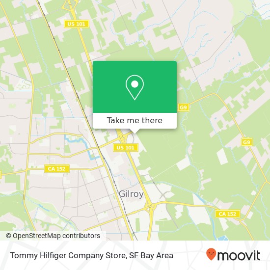 Tommy Hilfiger Company Store map