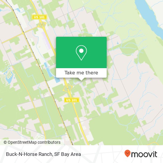 Buck-N-Horse Ranch map