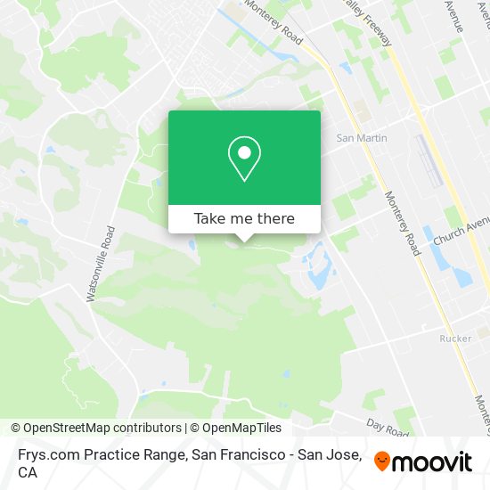 Frys.com Practice Range map