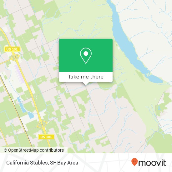 Mapa de California Stables