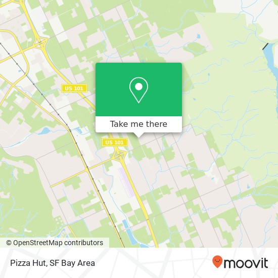 Pizza Hut map