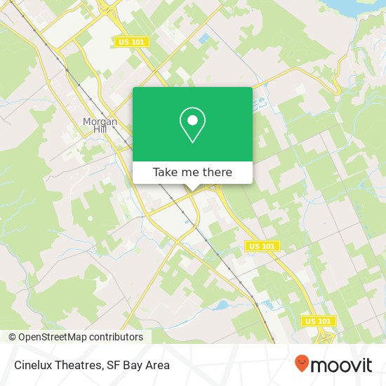 Mapa de Cinelux Theatres