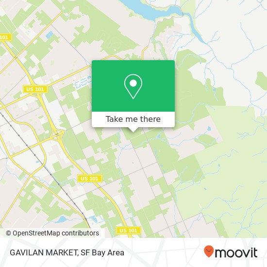 GAVILAN MARKET map