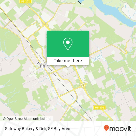 Mapa de Safeway Bakery & Deli