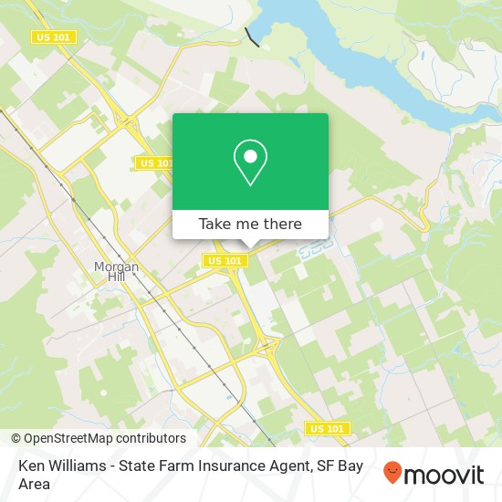 Mapa de Ken Williams - State Farm Insurance Agent