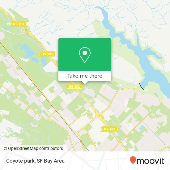 Mapa de Coyote park