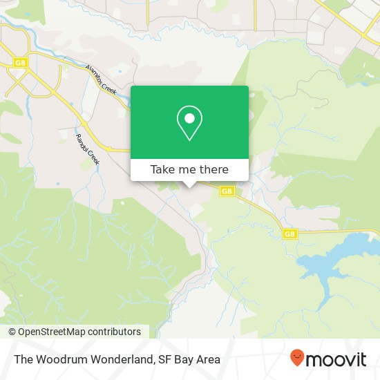 The Woodrum Wonderland map