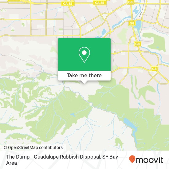 Mapa de The Dump - Guadalupe Rubbish Disposal