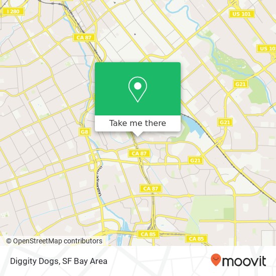 Diggity Dogs map