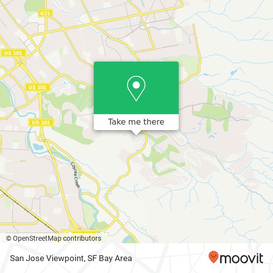 San Jose Viewpoint map