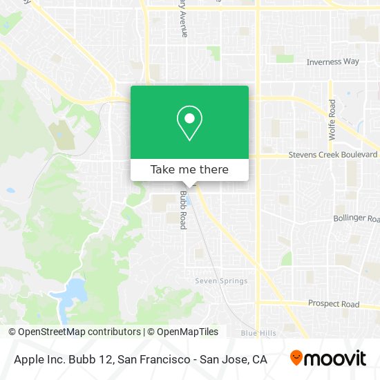 Mapa de Apple Inc. Bubb 12