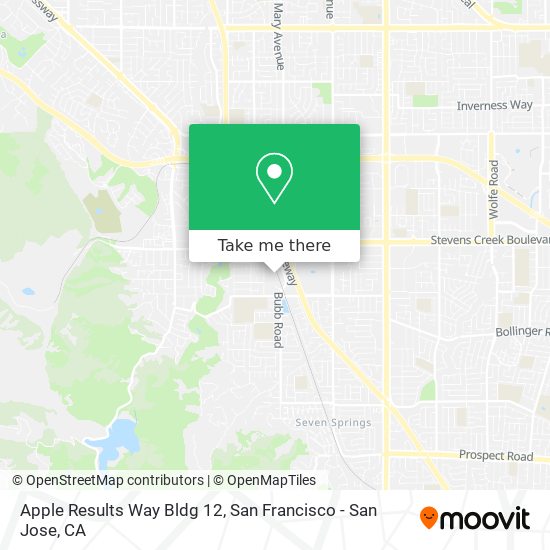 Mapa de Apple Results Way Bldg 12