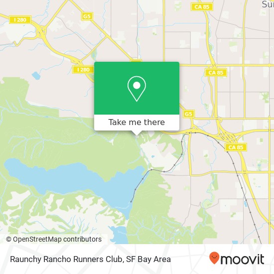 Raunchy Rancho Runners Club map