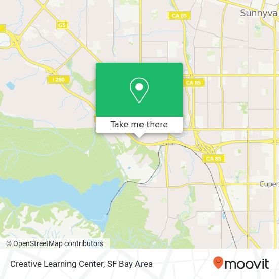 Mapa de Creative Learning Center