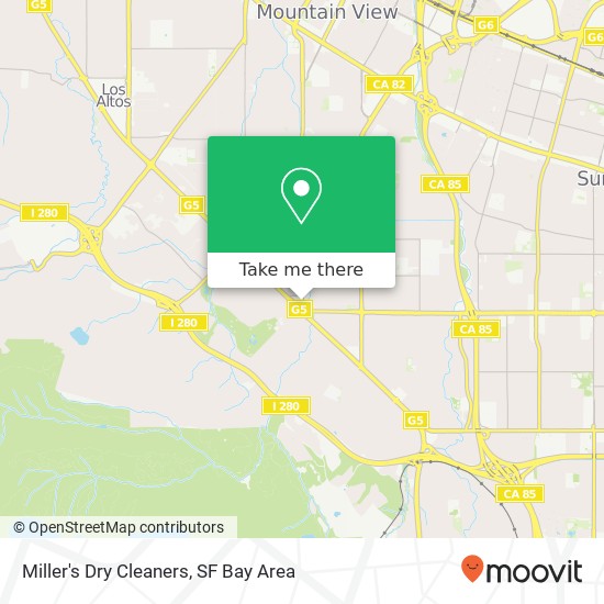 Miller's Dry Cleaners map