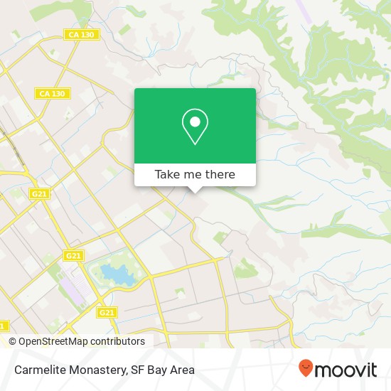 Carmelite Monastery map