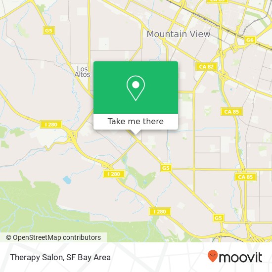 Mapa de Therapy Salon