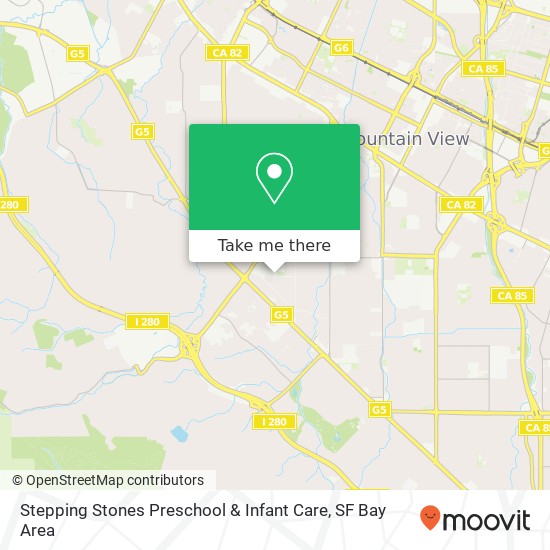 Mapa de Stepping Stones Preschool & Infant Care