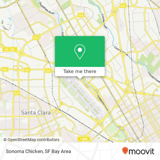 Sonoma Chicken map