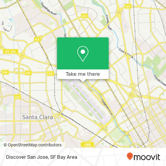 Mapa de Discover San Jose