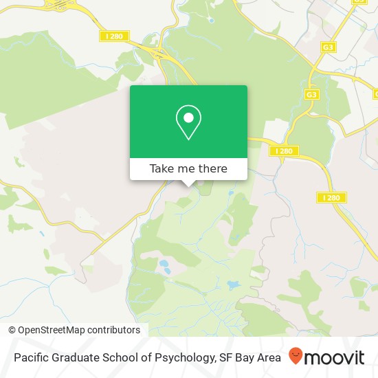 Pacific Graduate School of Psychology map