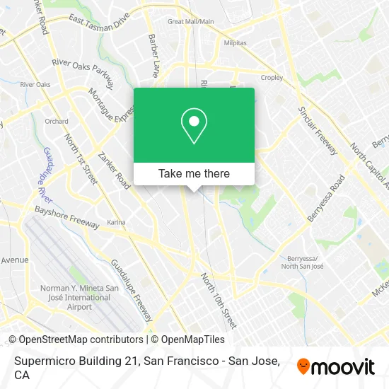 Supermicro Building 21 map