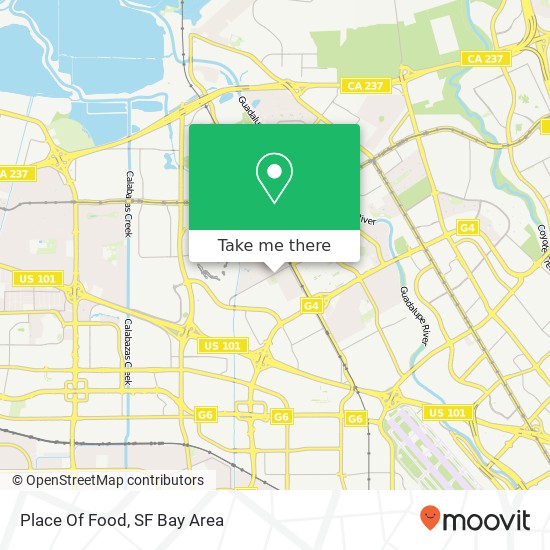 Place Of Food map