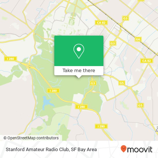 Mapa de Stanford Amateur Radio Club