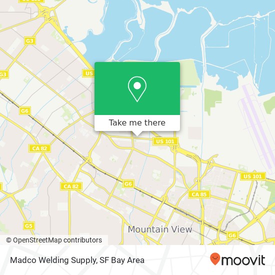 Mapa de Madco Welding Supply