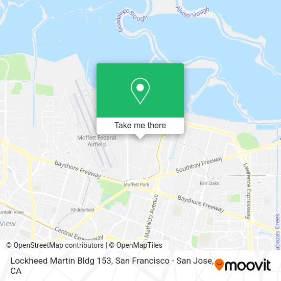 Mapa de Lockheed Martin Bldg 153