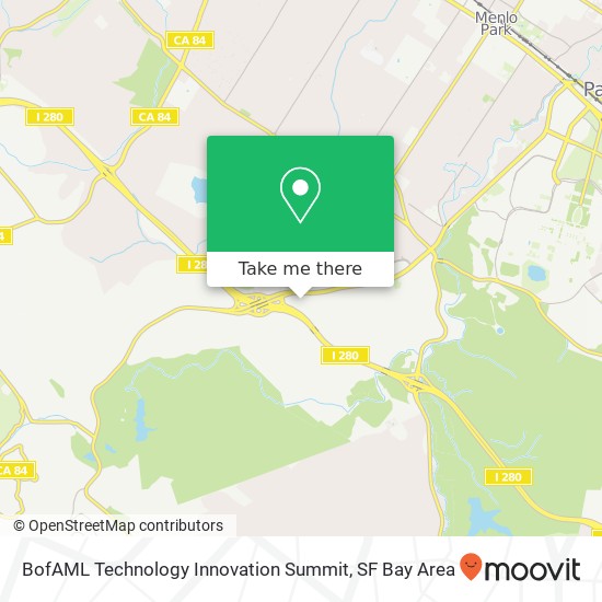 Mapa de BofAML Technology Innovation Summit