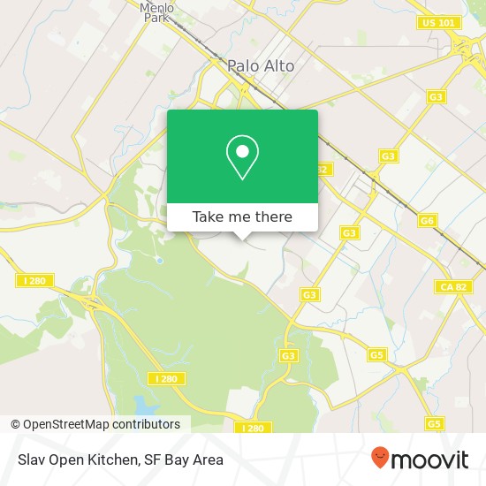 Mapa de Slav Open Kitchen