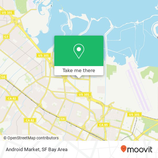 Android Market map