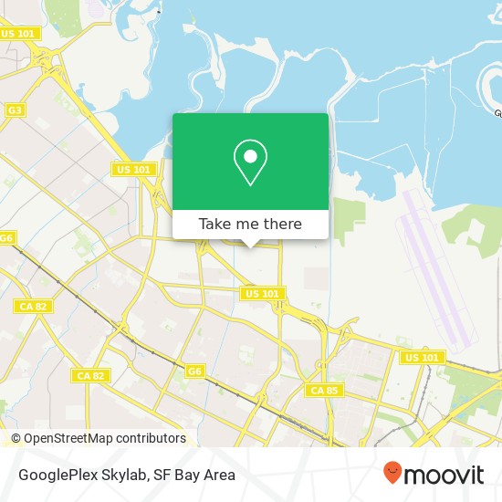 GooglePlex Skylab map