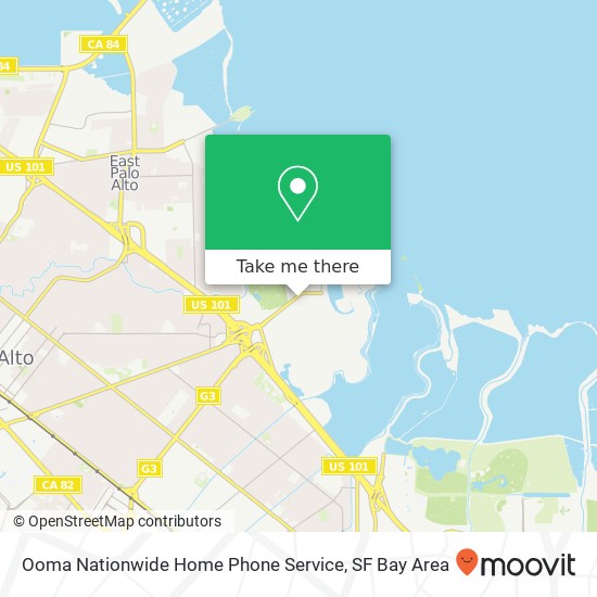 Ooma Nationwide Home Phone Service map
