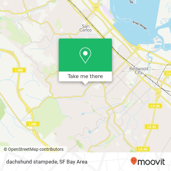 dachshund stampede map