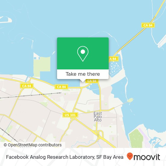 Facebook Analog Research Laboratory map