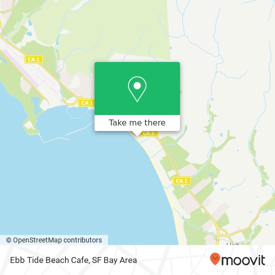 Mapa de Ebb Tide Beach Cafe