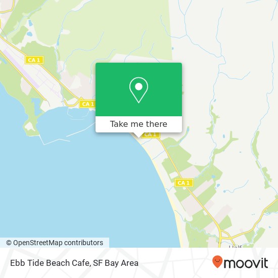 Ebb Tide Beach Cafe map