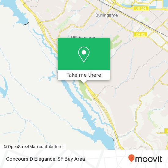 Concours D Elegance map