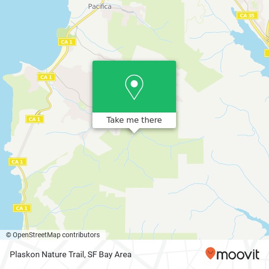 Plaskon Nature Trail map