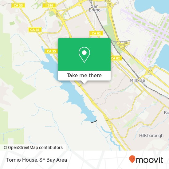 Tomio House map