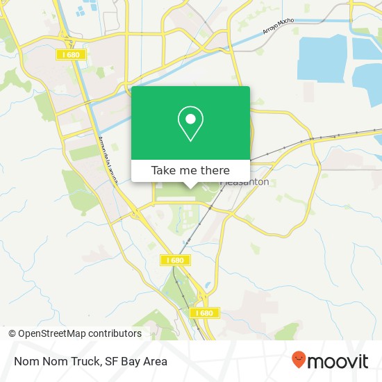 Nom Nom Truck map